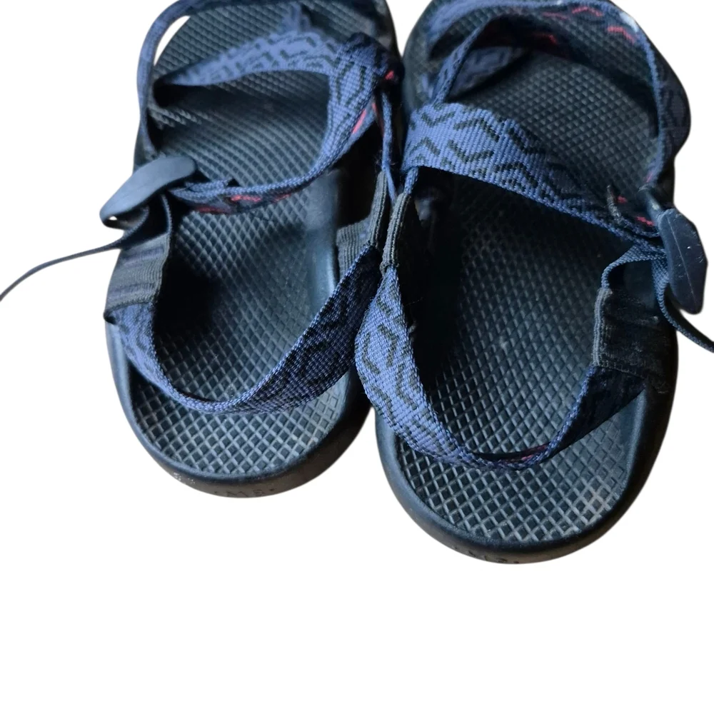 Chaco Blue and Black Sandals mens‎ sandals 8
